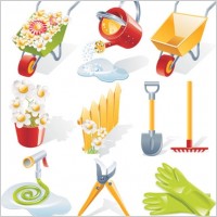 Gardening Vector Tools