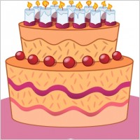 Birthday Cake Clip  on Birthday Party Food Free Vector For Free Download  About 12 Files