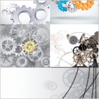 gear chains vector