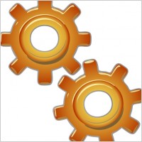 Gears Motion Motor Engine clip art