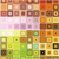 Geometric Mosaic Vector Background