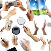 gestures collection psd