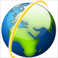 Globe earch with circular