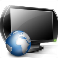 globe earth lcd