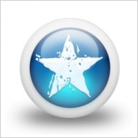 Glossy 3d blue orbs2 034