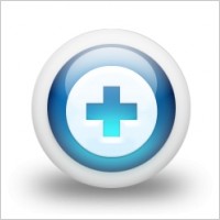 Glossy 3d blue orbs2 037