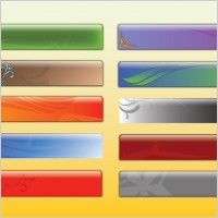 Glossy Banner Graphics