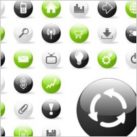 Glossy Icon Set for Web Applications 2