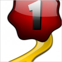 Glossy No.1 Ribbon