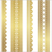 gold lace pattern 03 vector