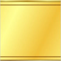 Gold Metal Sign