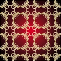gold pattern shading 05 vector