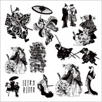 

								Golden Black Geisha and Samurai							