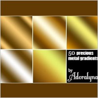 Golden Metal Gradients