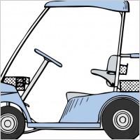 Golf Cart clip art