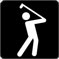 Golf Course clip art