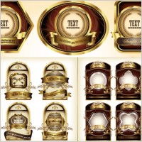 gorgeous europeanstyle vector bottle affixed