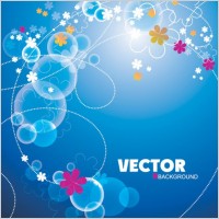 gorgeous flowers shading 01 vector