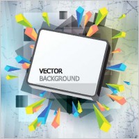 gorgeous threedimensional vector illustration background 1