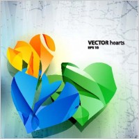gorgeous threedimensional vector illustration background 4