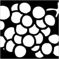 Grapes And Leaves clip art