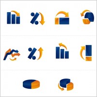 Graph and Chart Icons