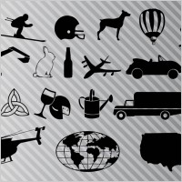 Graphic Icon Vector Set
