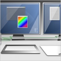 Graphic Workstation clip art