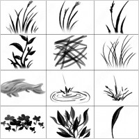 grass brush