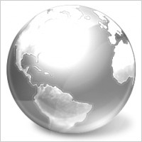 Gray global earth