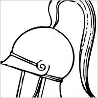 Greek Helmet clip art