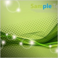 Green Abstract Vector Background
