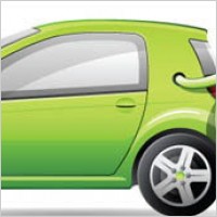 Green Car Vector