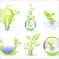 Green Eco Icon Collection