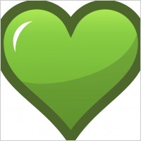 Green Heart Icon