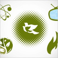 Green Icons Set