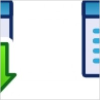 Green Menu Icon Set clip art