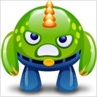 Green monster angry