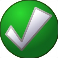 Green Tick clip art