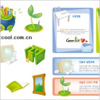 Greenhat Series icon vector material-2