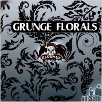 Grunge Floral Shapes