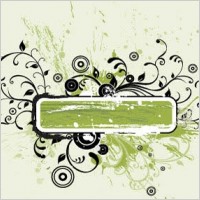 Grunge text banner