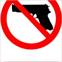 Guns Not For Sale clip art