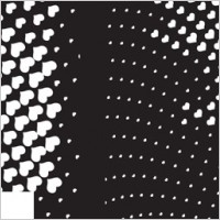 Halftone hearts