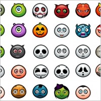 Halloween Avatars icons pack