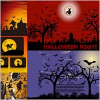 halloween clip art illustrations