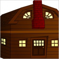 Halloween Horror House Small