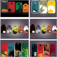 halloween tag element vector