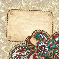 ham retro pattern 01 vector