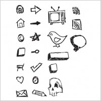 

								Hand Drawn Vector Icons							